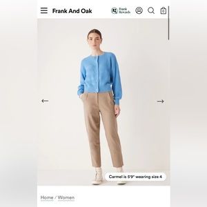 Frank & oak Amelia pant